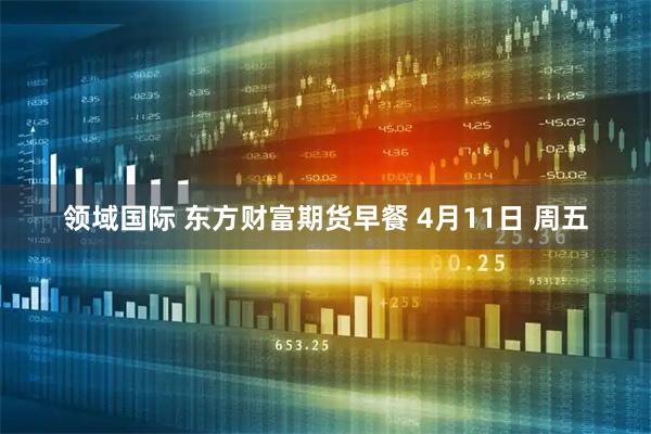 领域国际 东方财富期货早餐 4月11日 周五
